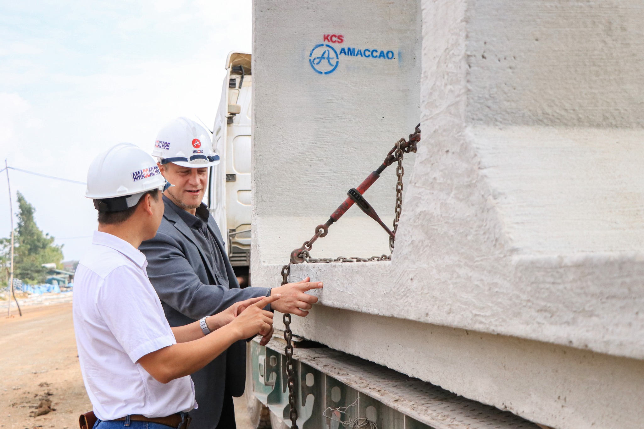 AMACCAO PIPE cấp cống với kích thước lớn nhất toàn miền Bắc 1