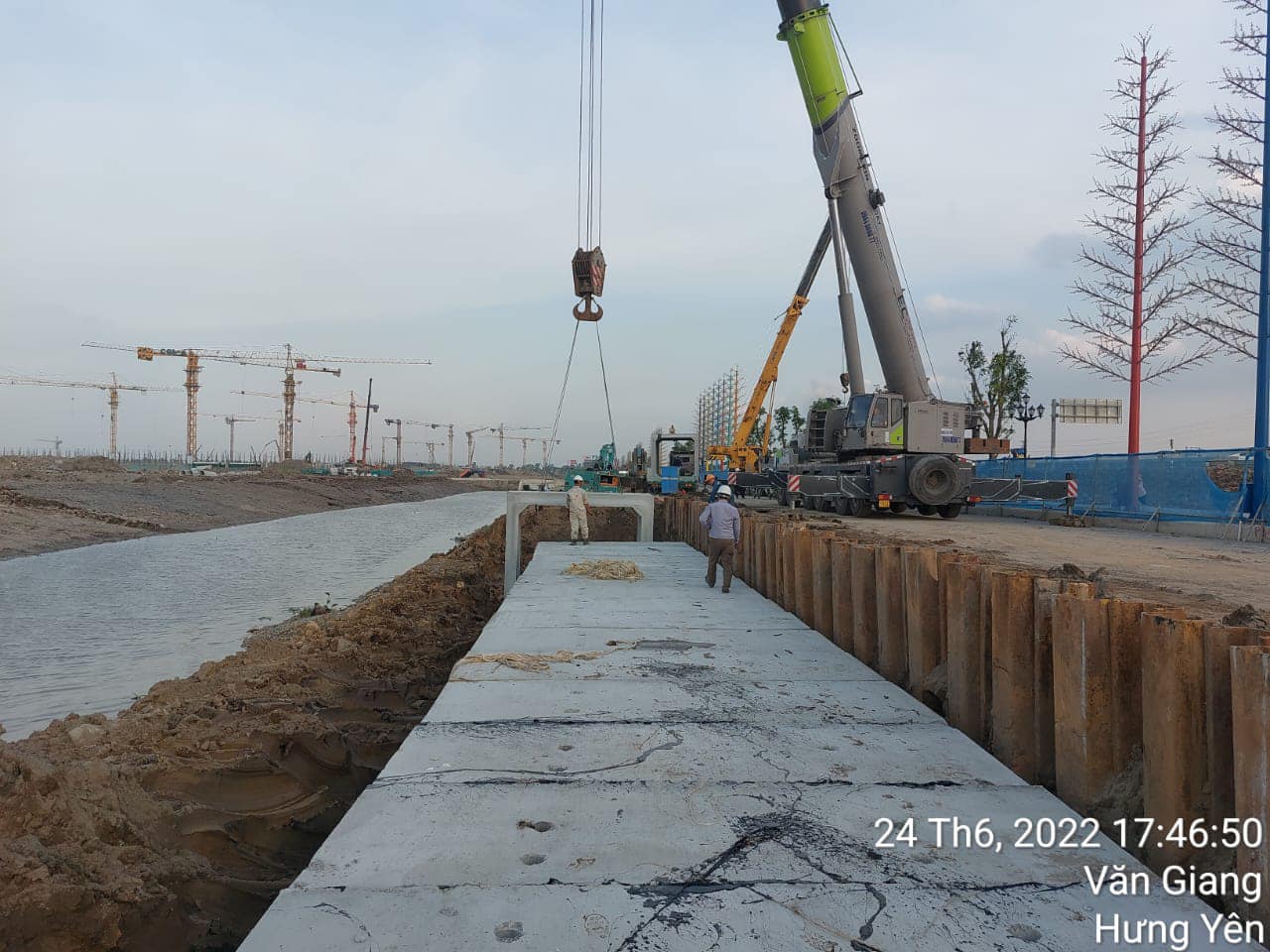 AMACCAO PIPE "tăng tốc" đảm bảo tiến độ cấp hàng dự án Vin Hưng Yên 3