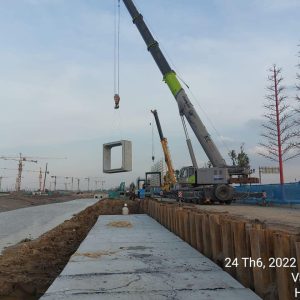 AMACCAO PIPE "tăng tốc" đảm bảo tiến độ cấp hàng dự án Vin Hưng Yên 4