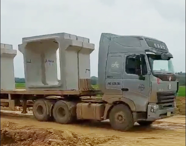 Cận cảnh cống hộp AMACCAO cấp tại dự án cao tốc Bắc Nam 6