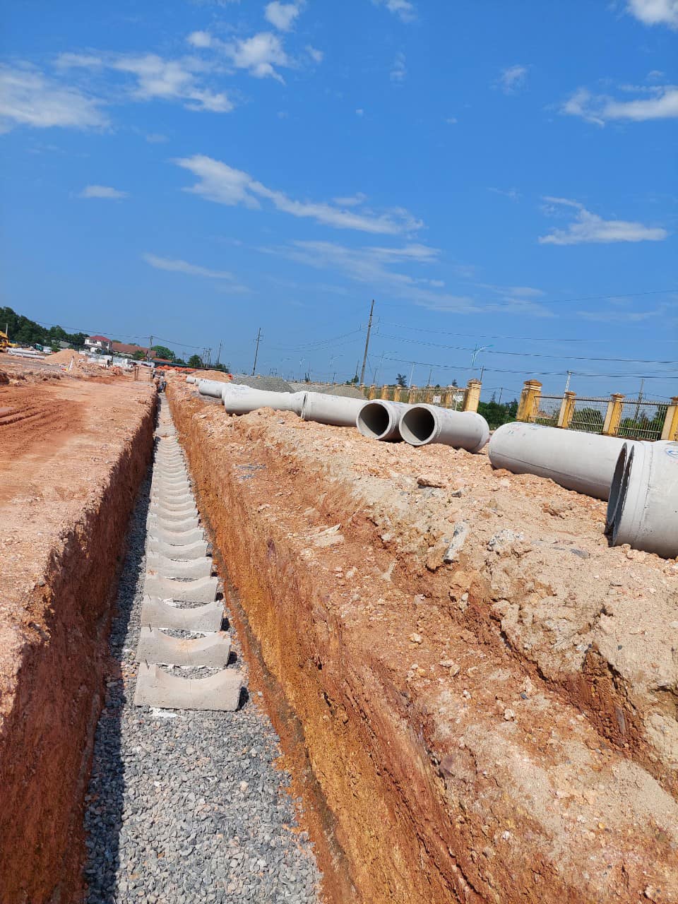 cống AMACCAO tại công trường Vincom Đông Hà - Quảng Trị 1