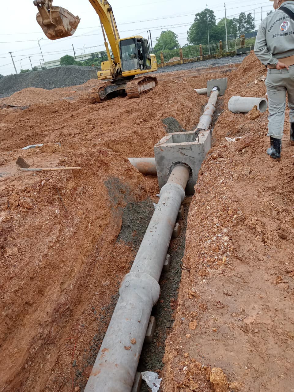 cống AMACCAO tại công trường Vincom Đông Hà - Quảng Trị 6