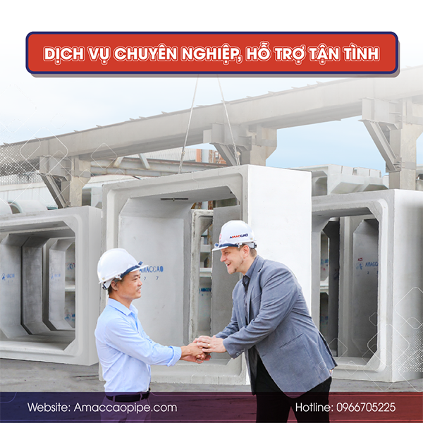 Cống bê tông AMACCAO - Vua cống miền Bắc