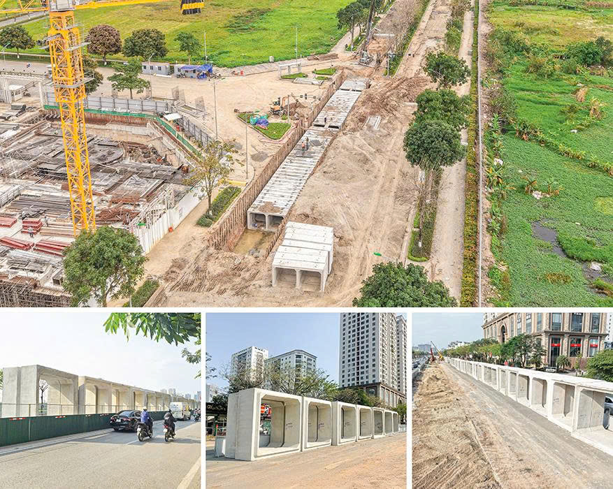 Cống bê tông AMACCAO hiện diện trên nhiều tuyến đường tại Hà Nội (Ảnh: AMACCAO).
